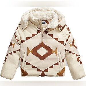 ✨🥳 NEW WITH TAG - Polo by Ralph Lauren Water-Repellent Quarter-Zip Puffer Jacket